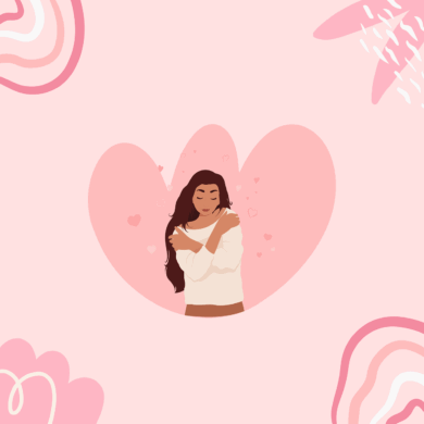 woman hug heart self love 8144573