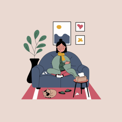 sick flu cold cat winter covid 8486959