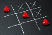valentines day background tic tac toe 1777859